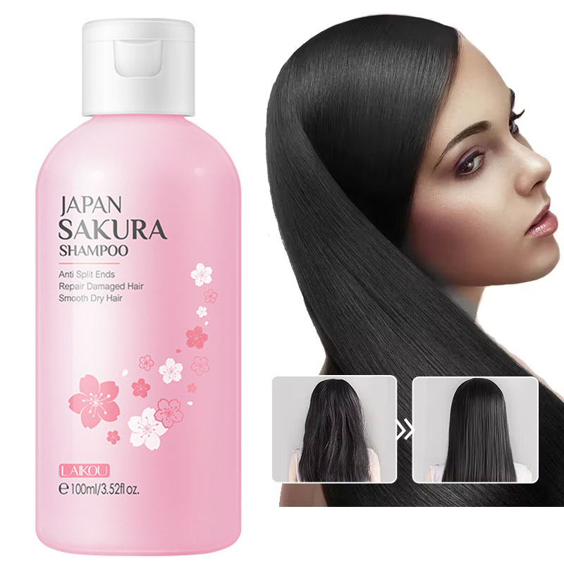 Hair Care In Japan - LAIKOU Japan Sakura Shampoo Repair Damaged