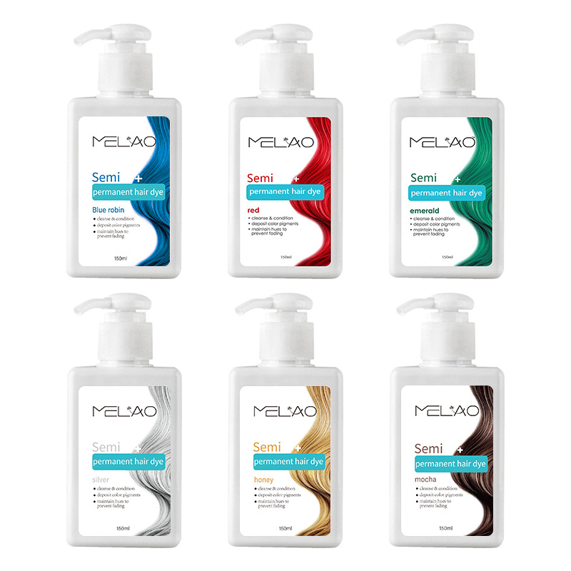 Purple Toning Shampoo - MELAO 3-in-1 Color Depositing Conditioner &