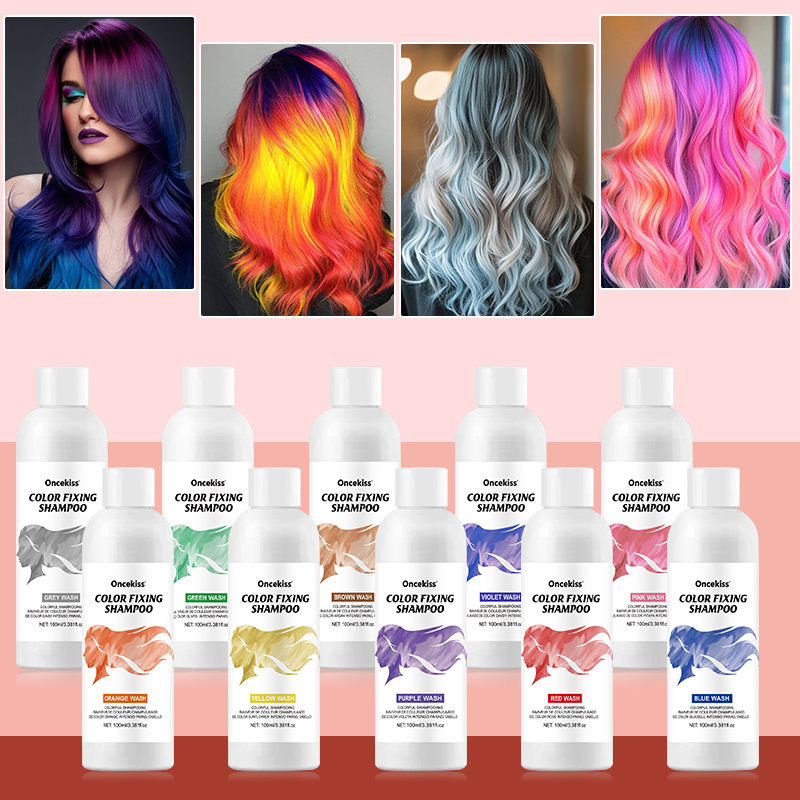 Purple Toning Shampoo - 1PC Semi-Permanent Hair Dye Shampoo,Enhances Color