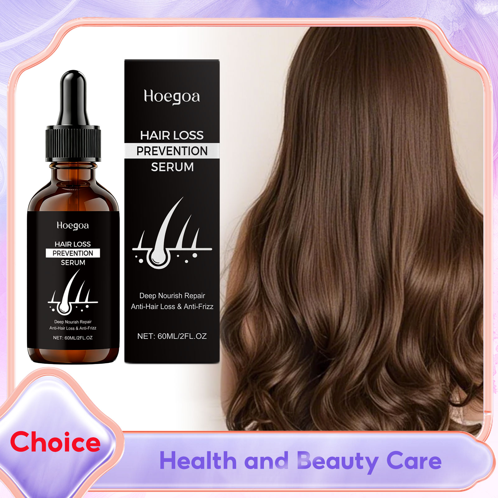 Hair Growth Serum Oil - Rosemary Hair Oil for Hair Growth
