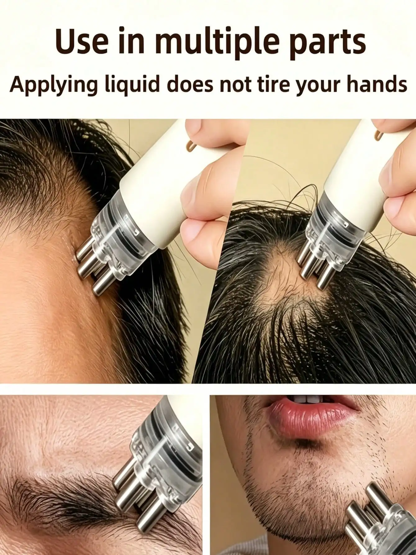 Hair Care Growth - Scalp Applicator Travel Capacity Hair Growth