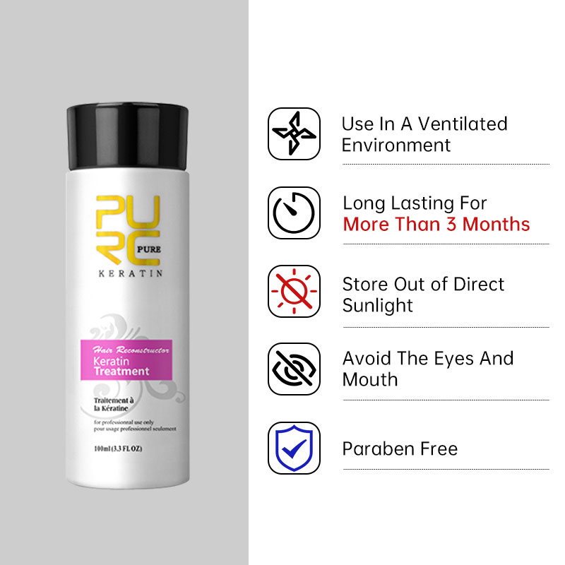 PURC Keratin Treatment Shampoo - Purple Toning Shampoo review and price