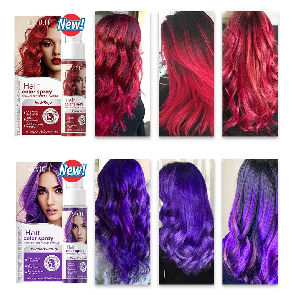 8 Colors Temporary Hair Color  - Purple Toning Shampoo review and price