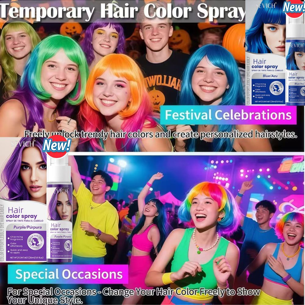 8 Colors Temporary Hair Color  - Purple Toning Shampoo review and price