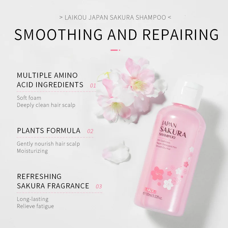 LAIKOU Japan Sakura  Shampoo R - Hair Care In Japan review and price
