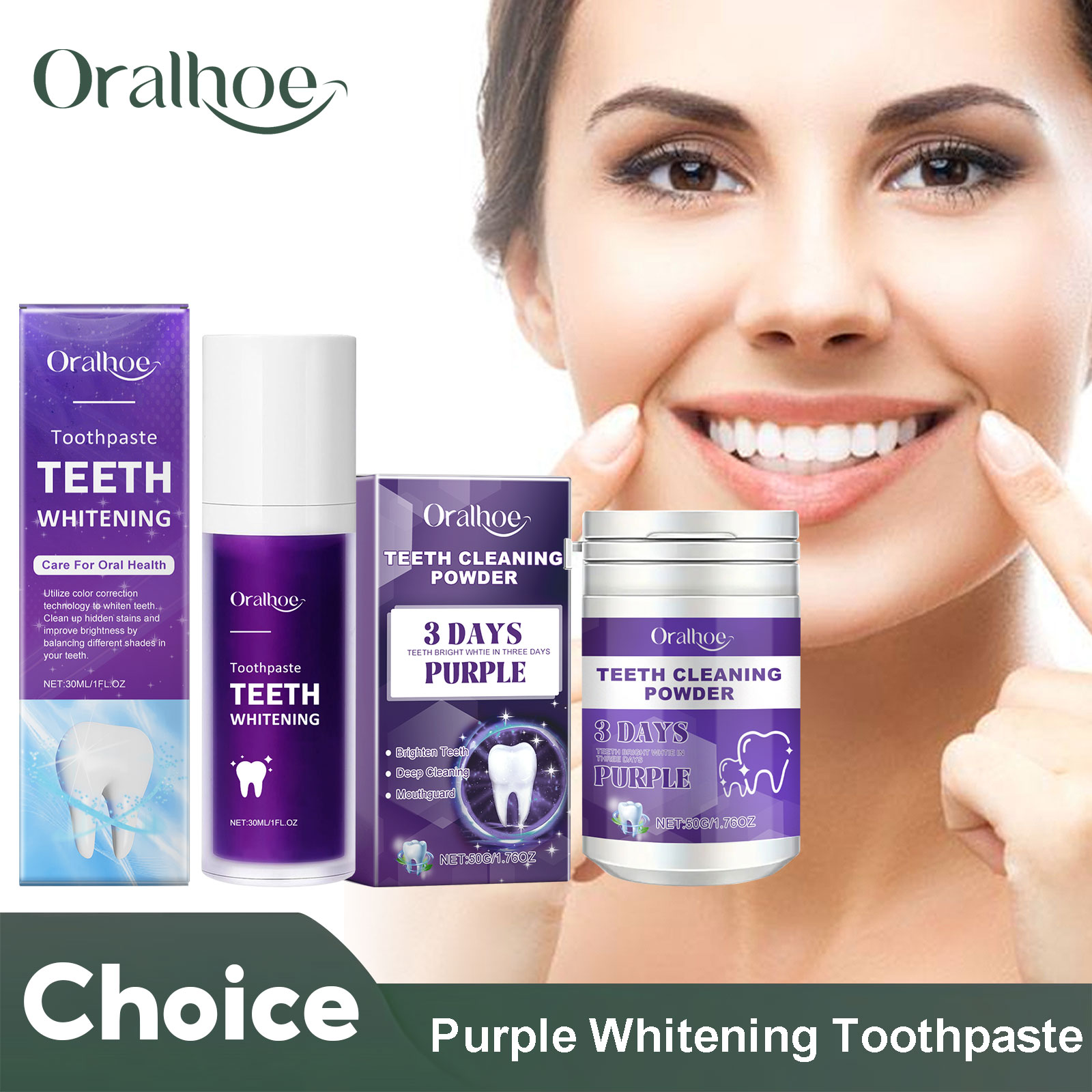 Purple Corrector Teeth Whiteni - Purple Toning Shampoo review and price
