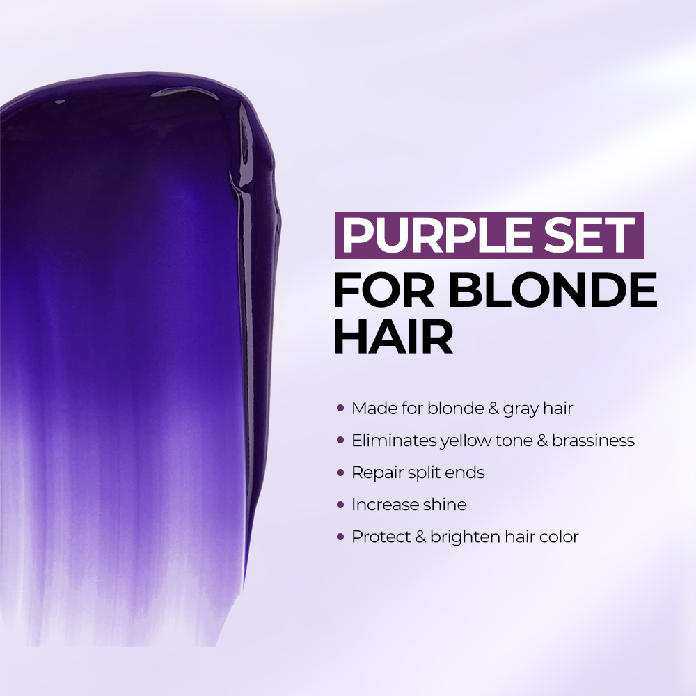 Karseell Purple Hair Mask Purp - Purple Toning Shampoo review and price