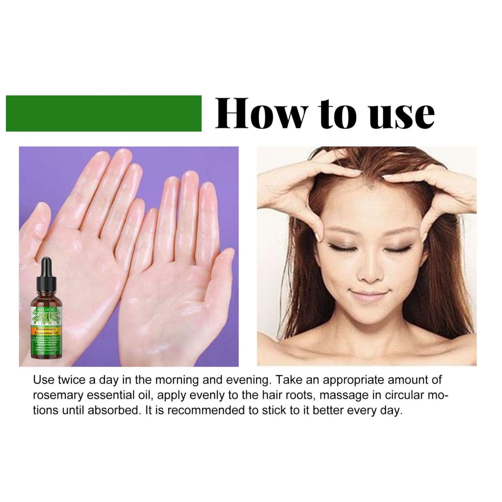 Eelhoe Rosemary Hair Care Esse - Hair Care Growth review and price