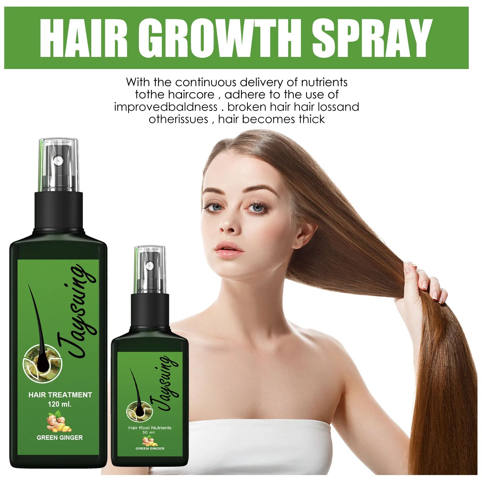 Hair Growth Spray Ginger Massa - Hair Care Natural Products review and price