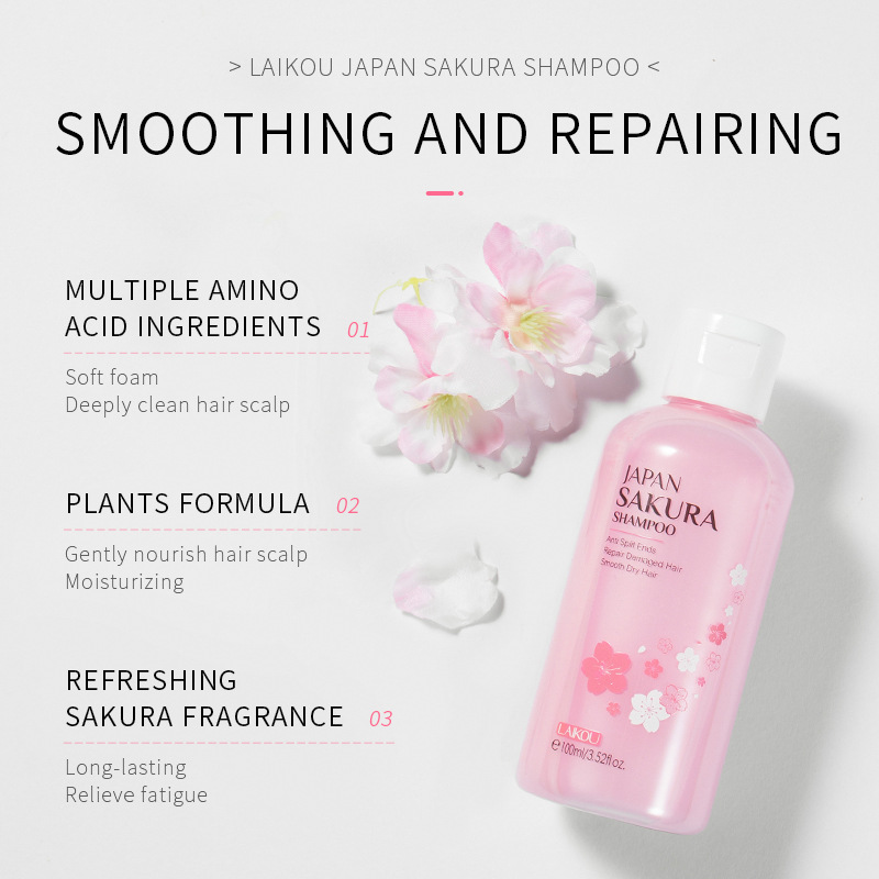 LAIKOU Japan Sakura Shampoo/Co - Hair Care In Japan review and price