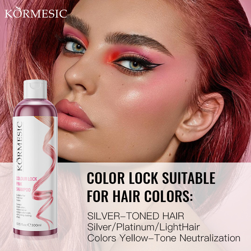 Color Locking Shampoo Pink Sil - Purple Toning Shampoo review and price