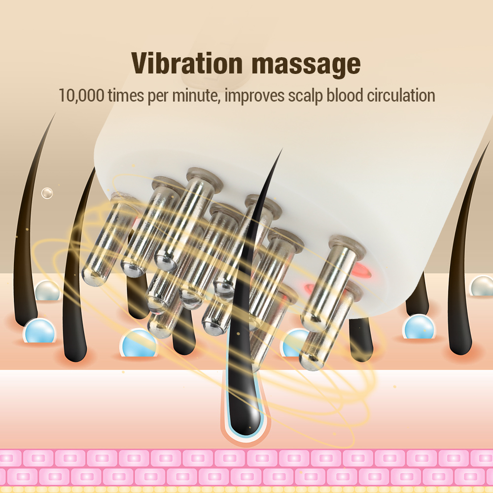 Electric Vibration Head Massag - Hair Growth Serum Oil review and price