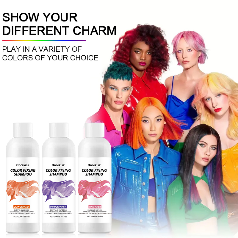 1PC Semi-Permanent Hair Dye Sh - Purple Toning Shampoo review and price