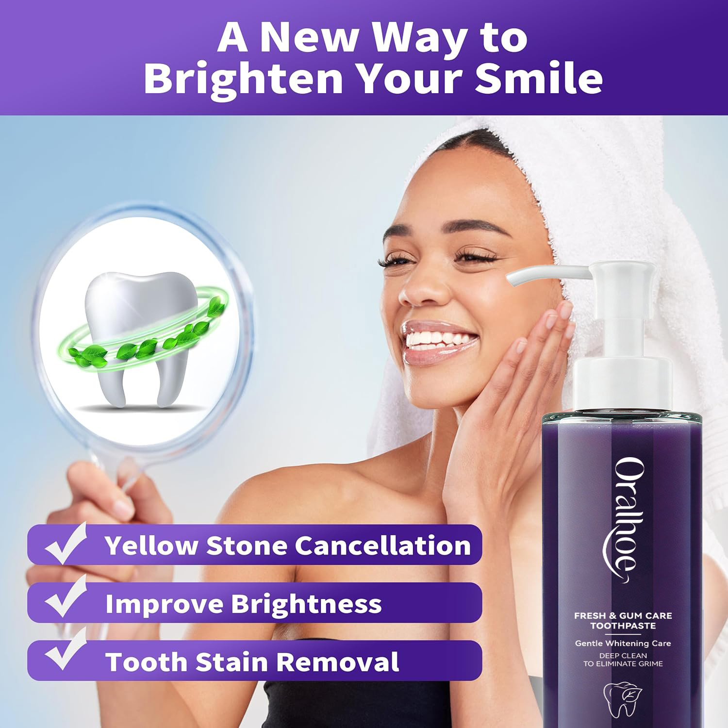 Purple Toothpaste for Teeth Wh - Purple Toning Shampoo review and price