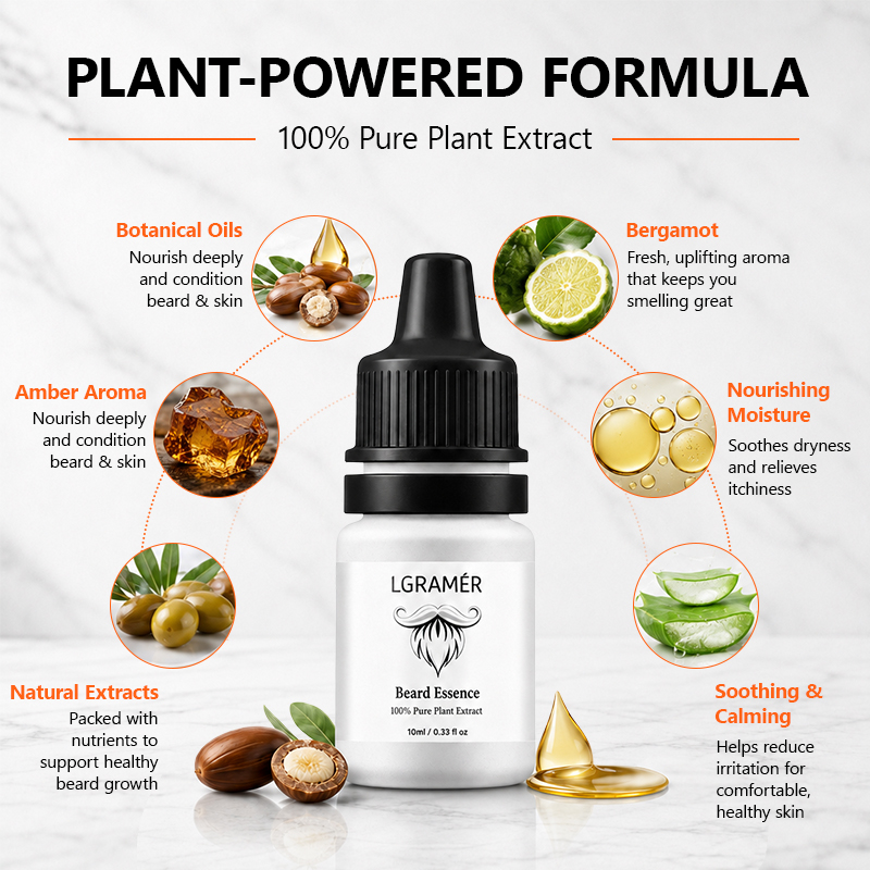 Men's Beard Growth Serum Nouri - Hair Growth Serum Oil review and price
