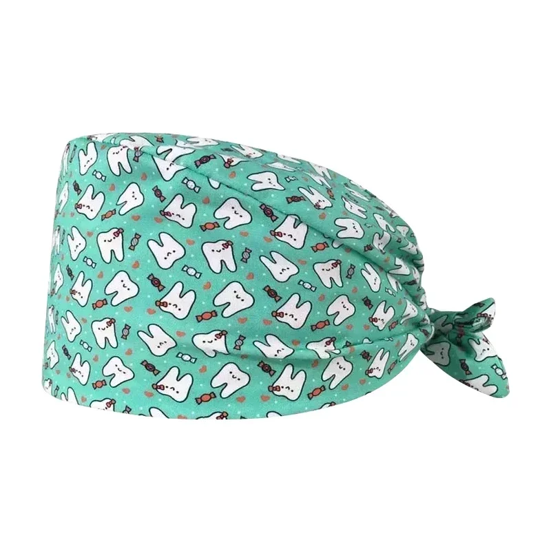 Printed Surgical Cap Scrub Cot - Hair Care Hospital review and price