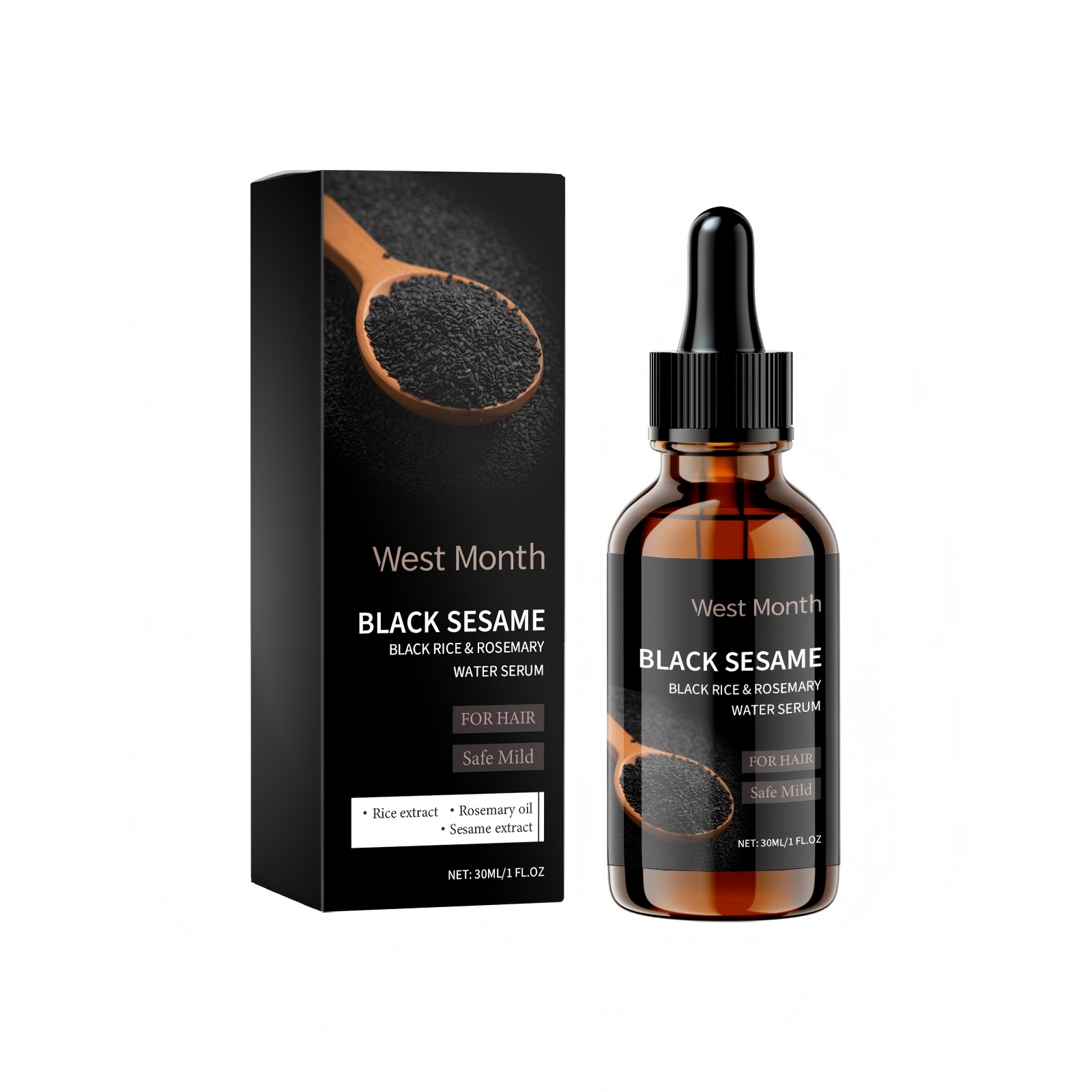 West Month Hair Growth Serum B - Hair Care Natural Products review and price