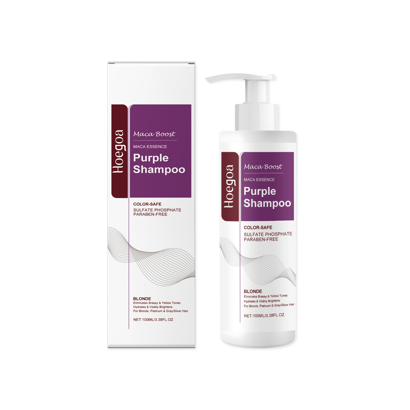 Purple Hair Shampoo Gentle Cle - Purple Toning Shampoo review and price