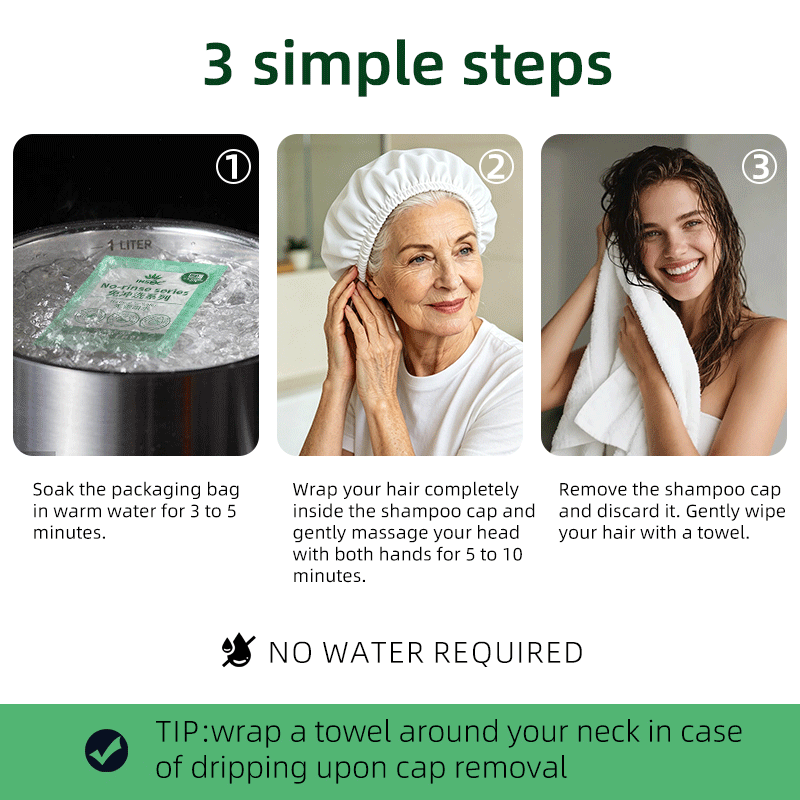 Disposable Waterless Shampoo C - Hair Care Hospital review and price