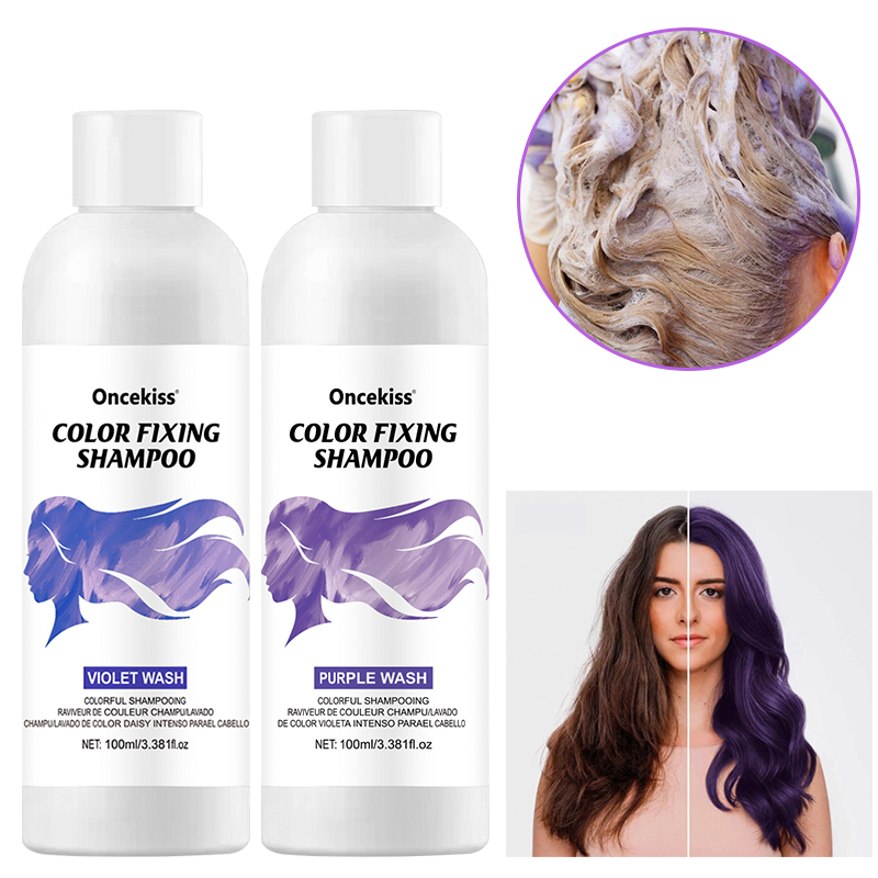 100ml Temporary Hair Color Sha - Purple Toning Shampoo review and price