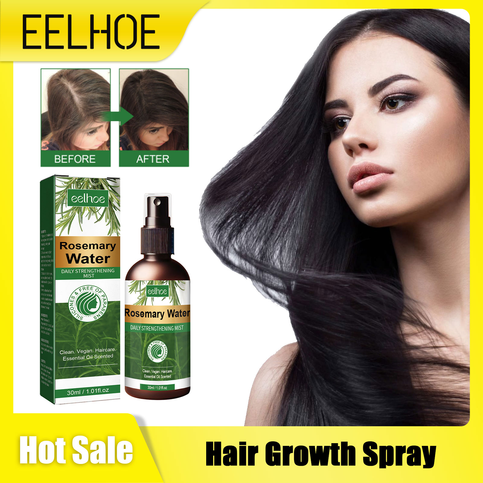 Rosemary Spray for Hair Nouris - Hair Care Growth review and price